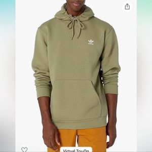 NWOT Adidas originals mens trefoil essentials hoodie
